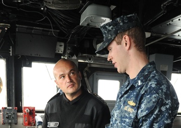 Philippine Sea hosts Bulgarian military