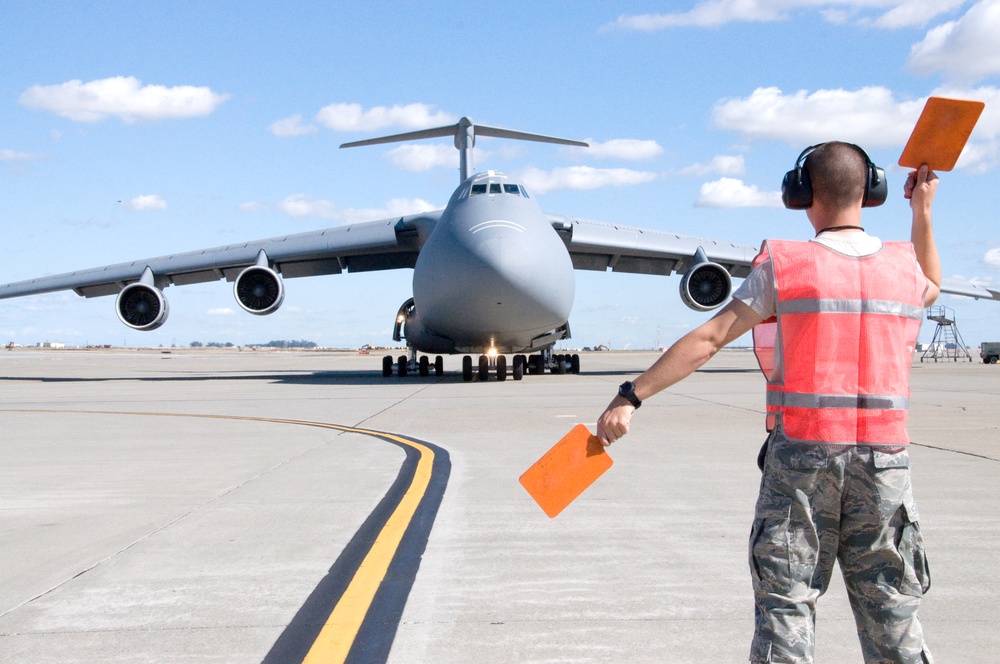 AMP project at Travis Air Force Base brings C-5s into modern era