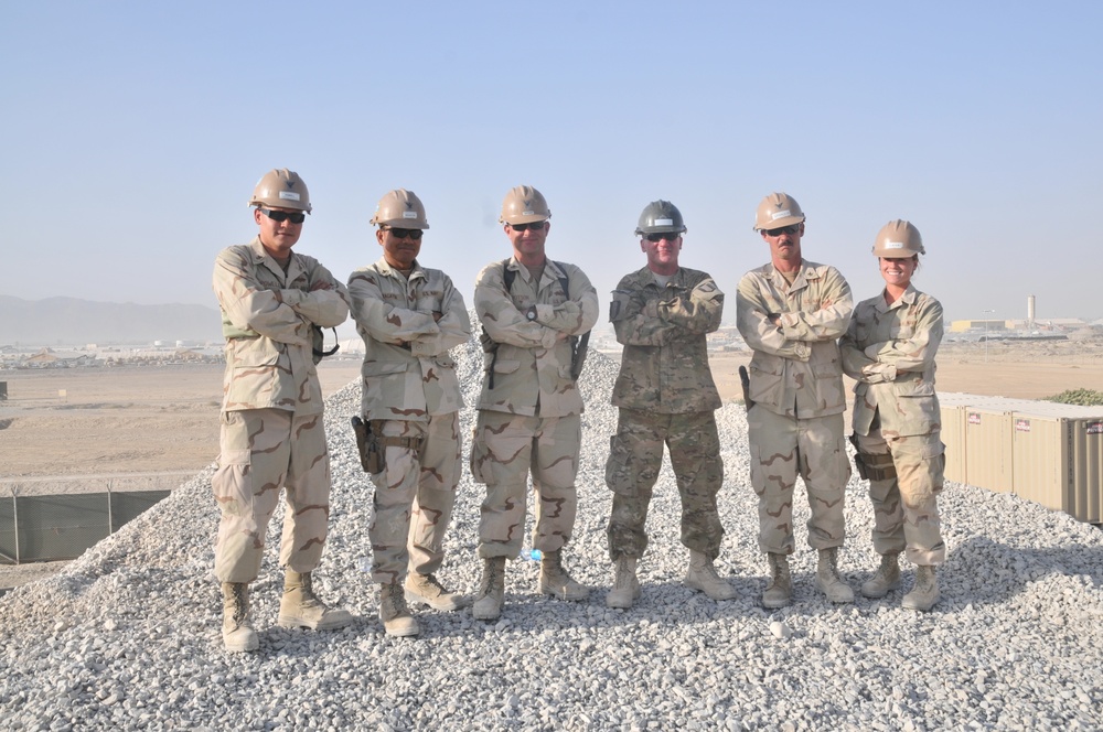 Class IV Yard Team, Task Force Forager, Kandahar Airfield, Afghanistan