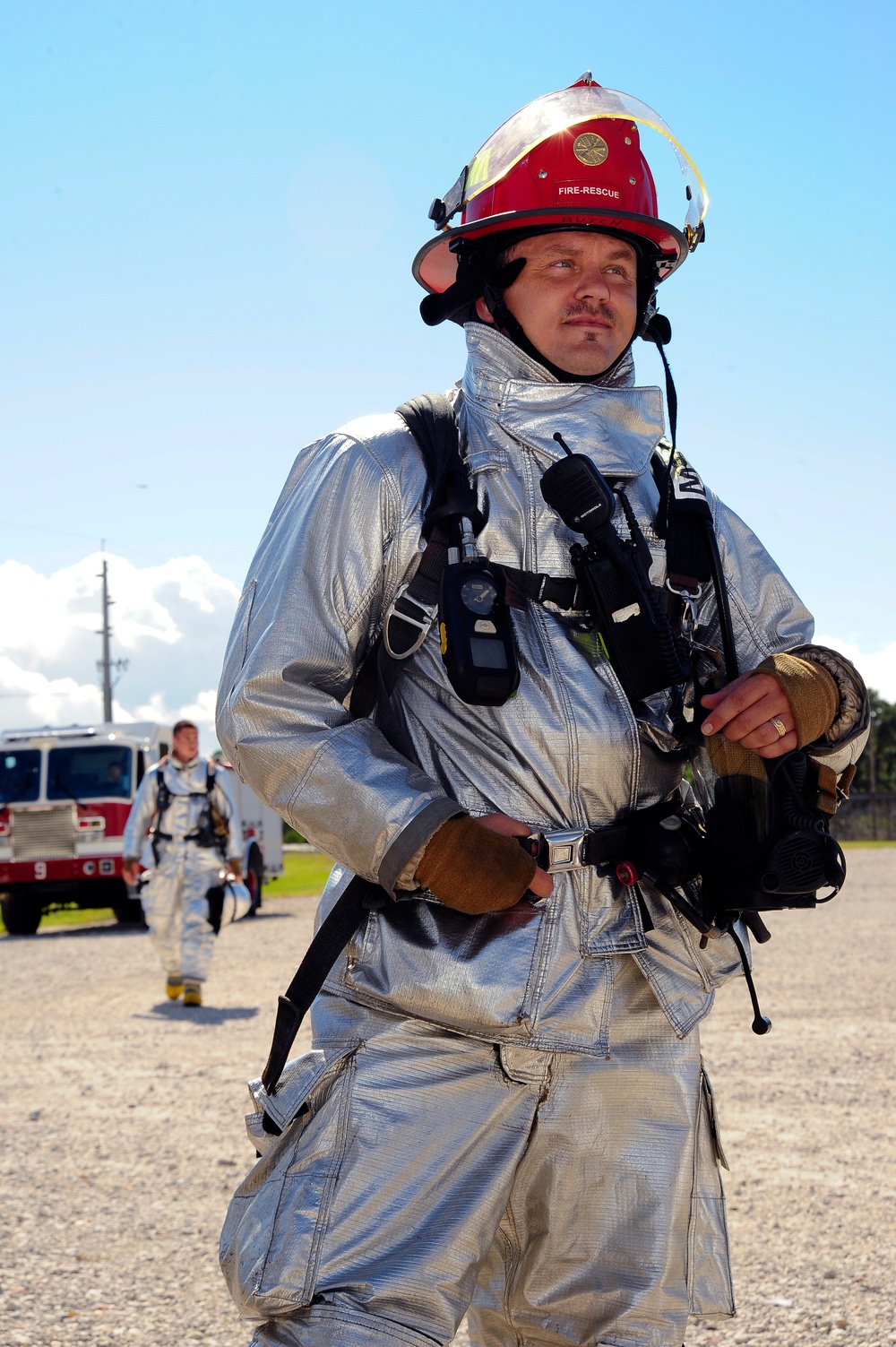 Crash fire training