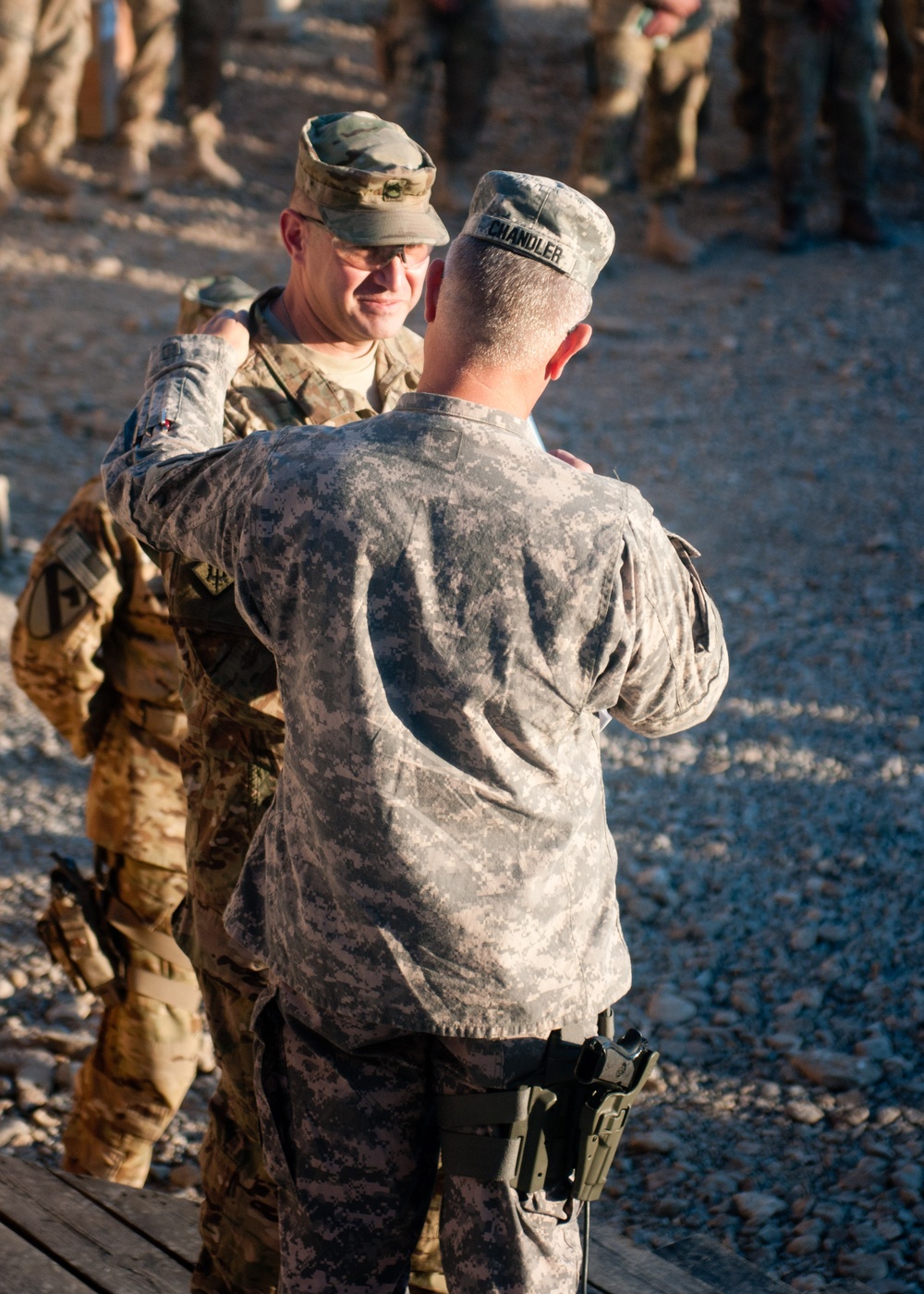 Sergeant Major of the Army Visits TF Blackhawk