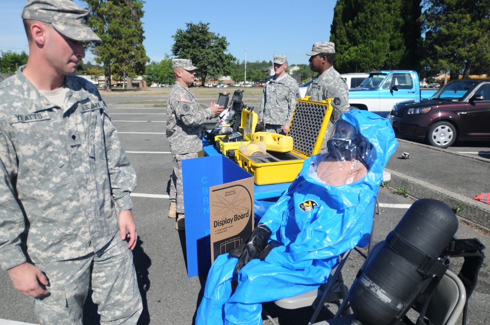 New hazard suits on display for CBRNE soldiers