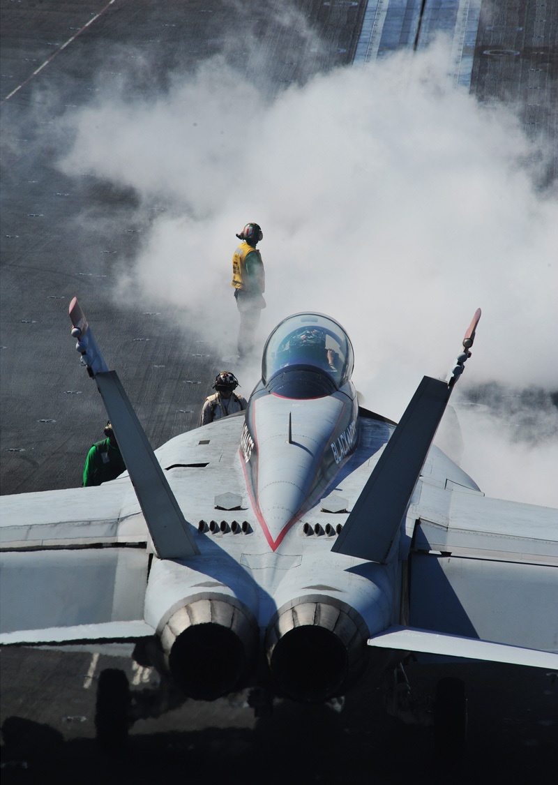USS John C. Stennis action