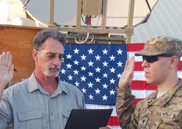 Uncle re-enlists nephew during Afghanistan deployment