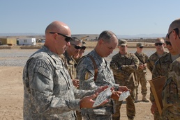 Adjutants general visit troops in Zabul province