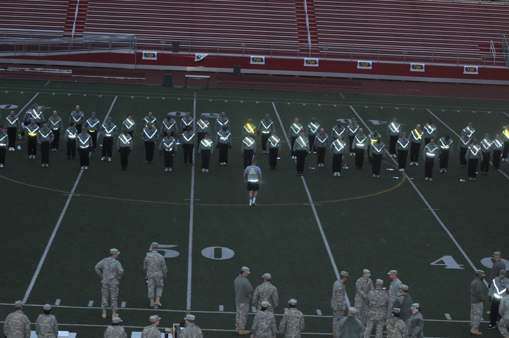 316th ESC Army physical fitness test