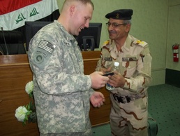 Iraqi Ground Forces Command networking graduation