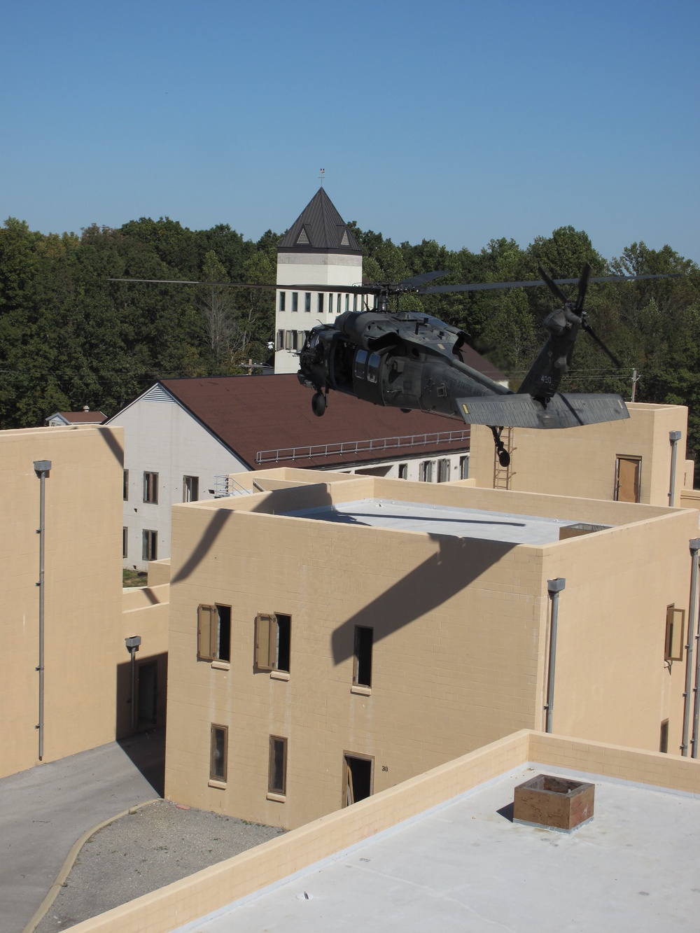 Fast Rope Insertion and Extraction System training