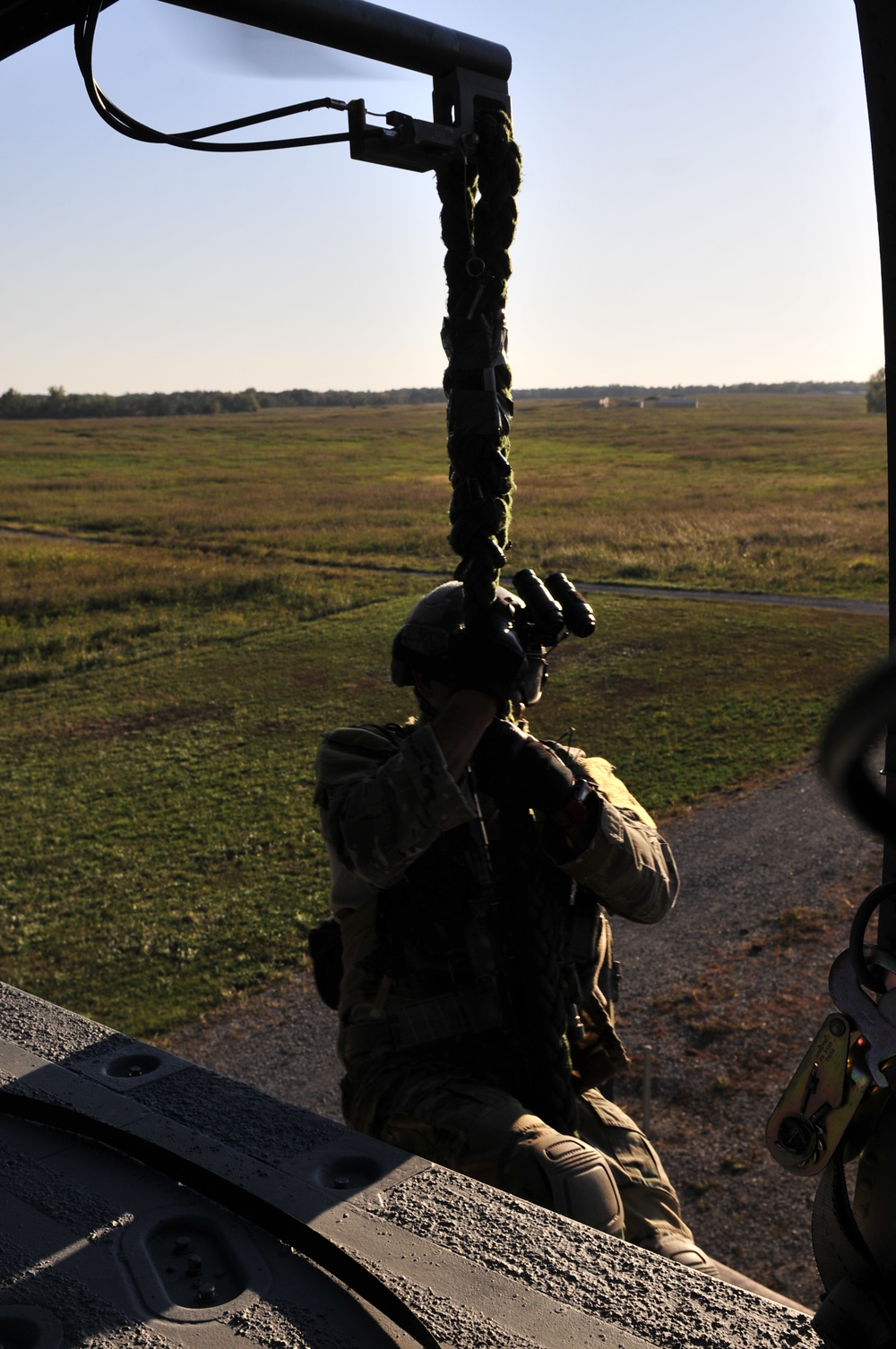 Fast Rope Insertion and Extraction System training