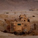 New road and checkpoint in Kandahar