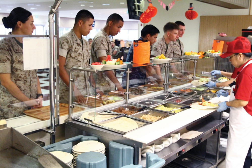 Mess hall: first choice for Marines, sailors