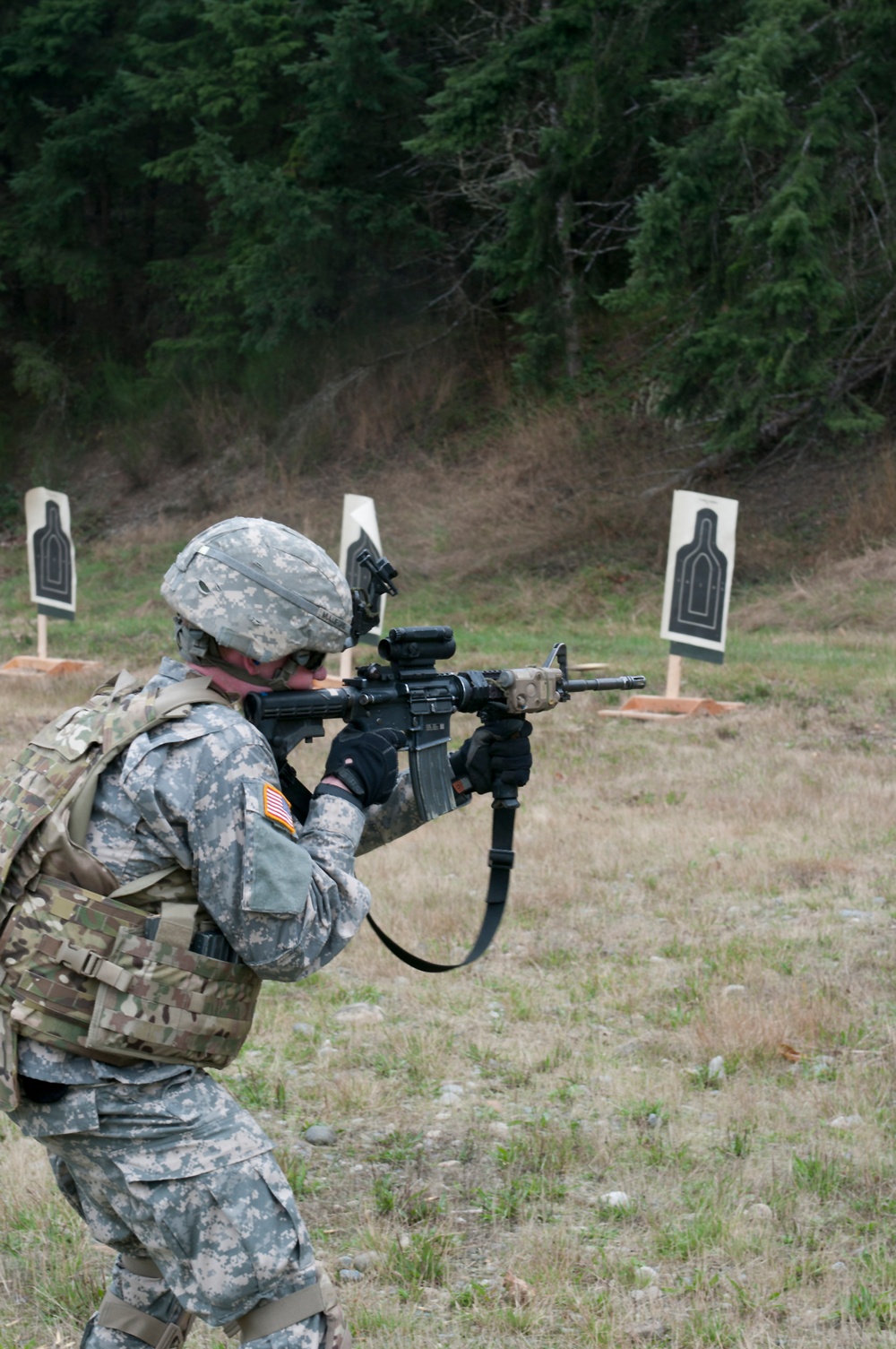 Patriot Battalion conducts close quarters marksmanship training