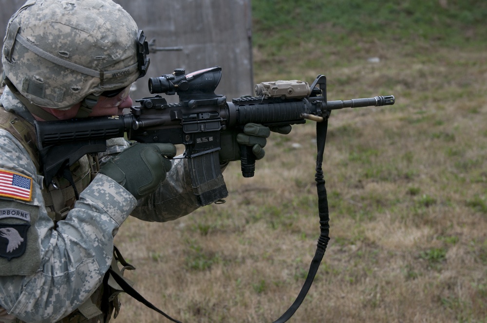 Patriot Battalion conducts close quarters marksmanship training