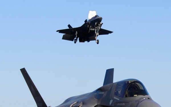 Joint Strike Fighter is tested on the Wasp