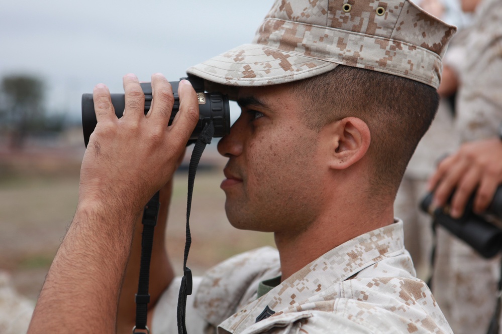 Marines participate in pre-deployment training