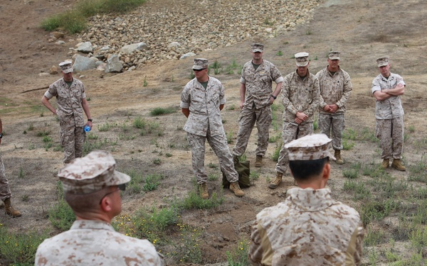 Marines participate in pre-deployment training