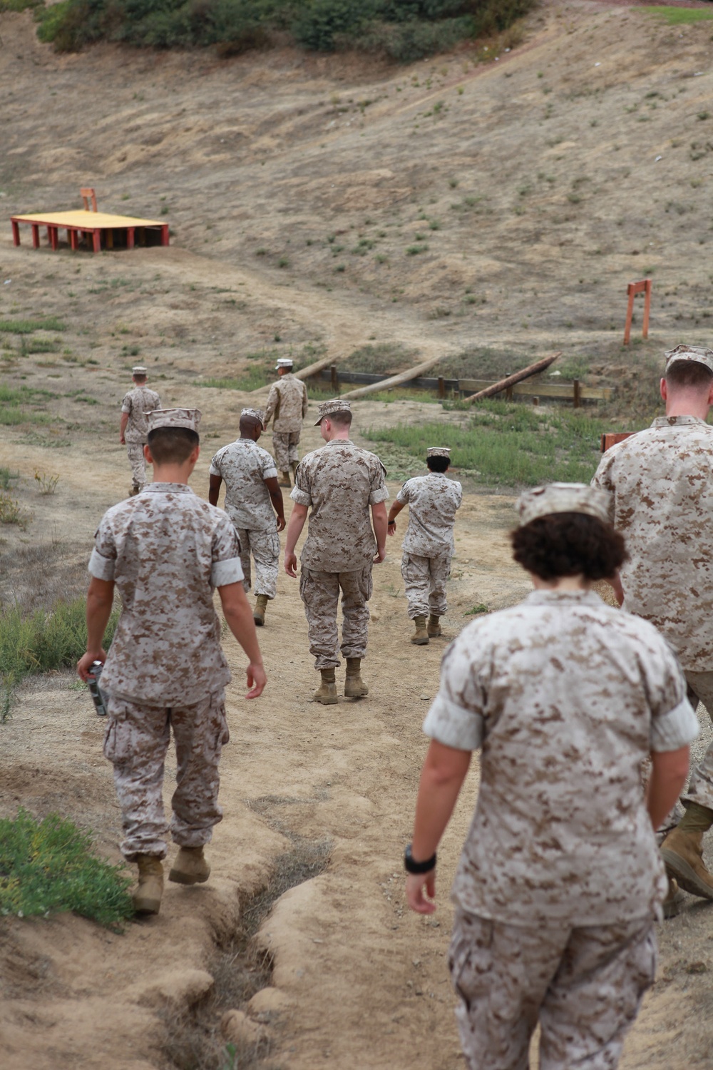 Marines participate in pre-deployment training