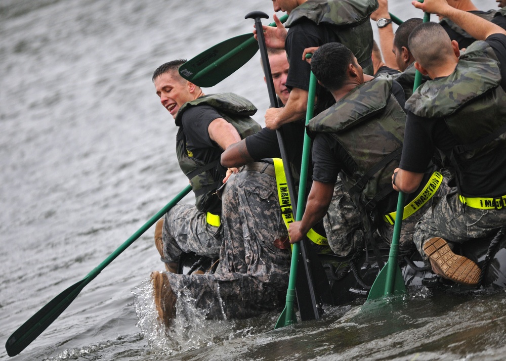 Engineers remember unit’s past with Waal River Crossing competition