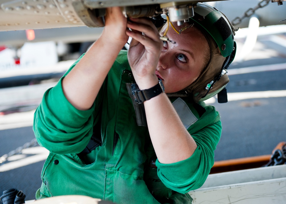 USS John C. Stennis in the Arabian Sea