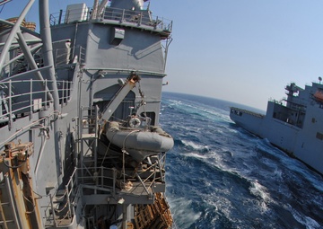 USS Gettysburg in the Arabian Sea