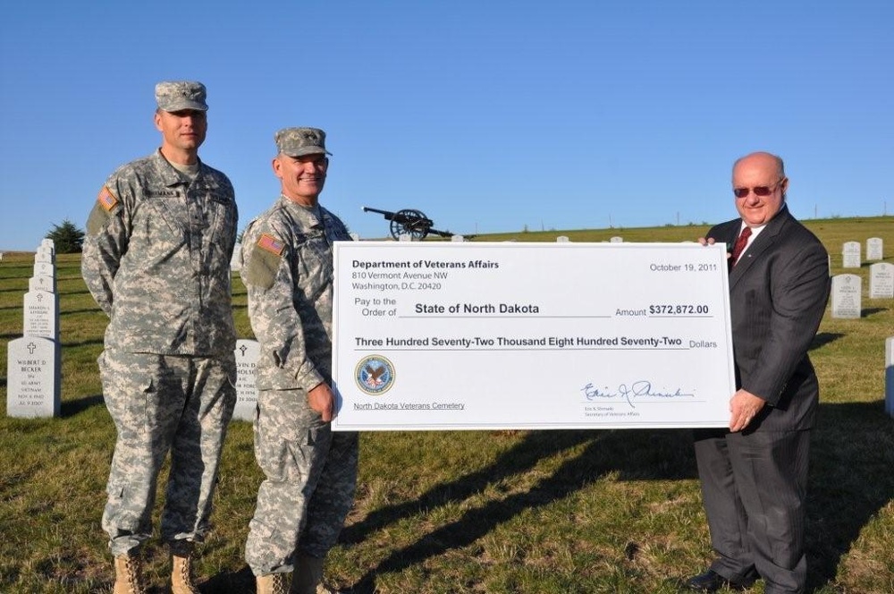 North Dakota Veterans Cemetery earns VA grant