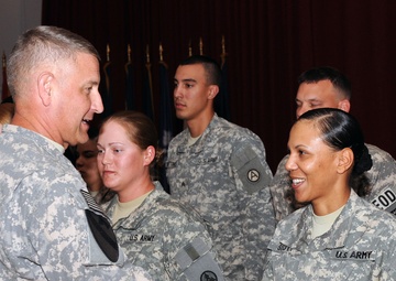 SMA conducts town hall meeting with Third Army soldiers