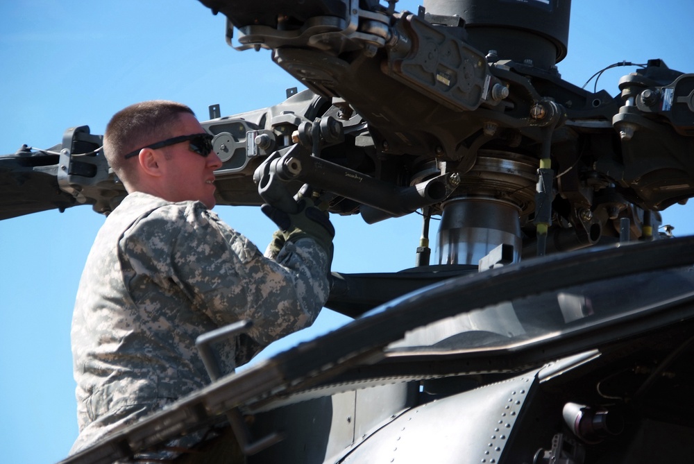 Apache battalion prepares for battlefield