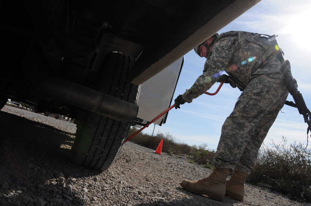 KFOR 15 trains at Camp Atterbury