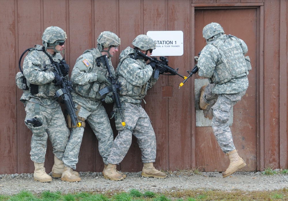 KFOR 15 trains at Camp Atterbury