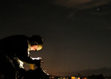 Static Airborne Training at Global One, drop zone