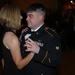 Newly married couple attends battalion ball