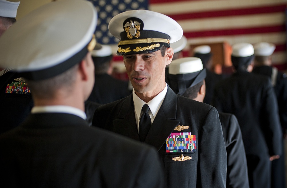 Naval Network Warfare Command Uniform Inspection