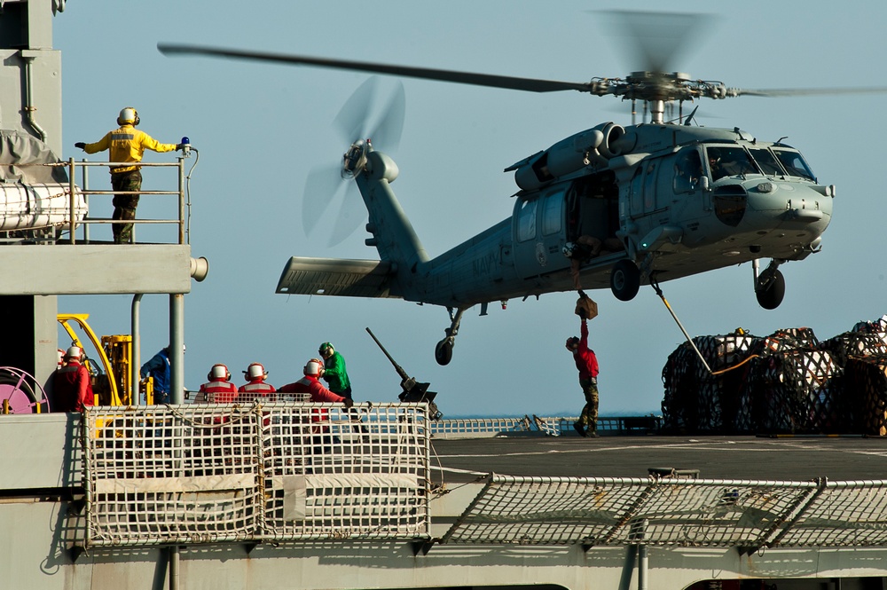 USS John C. Stennis in the Arabian Sea