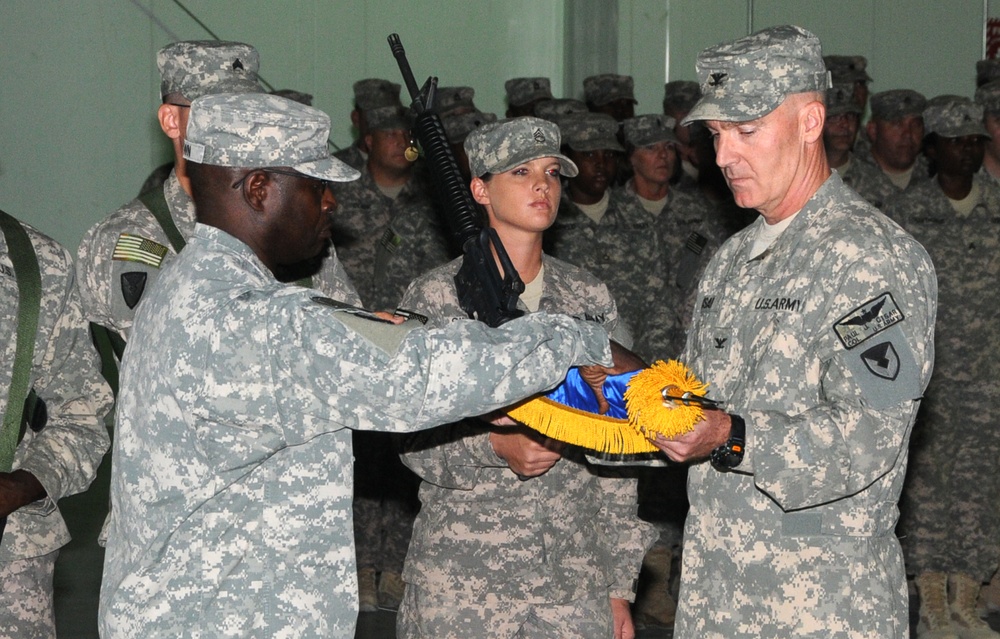 Theater Aviation Sustainment Maintenance Group Task Force 11 transfers authority to 1108th TASMG