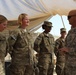 National Guard CSM visits deployed troops