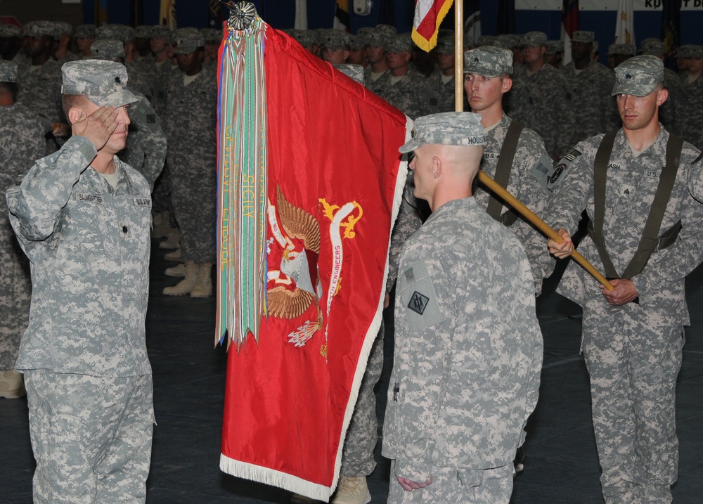15th Eng. Bn. transfers authority to the 230th Eng. Bn.