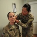 The first battlefield acupuncture treatment
