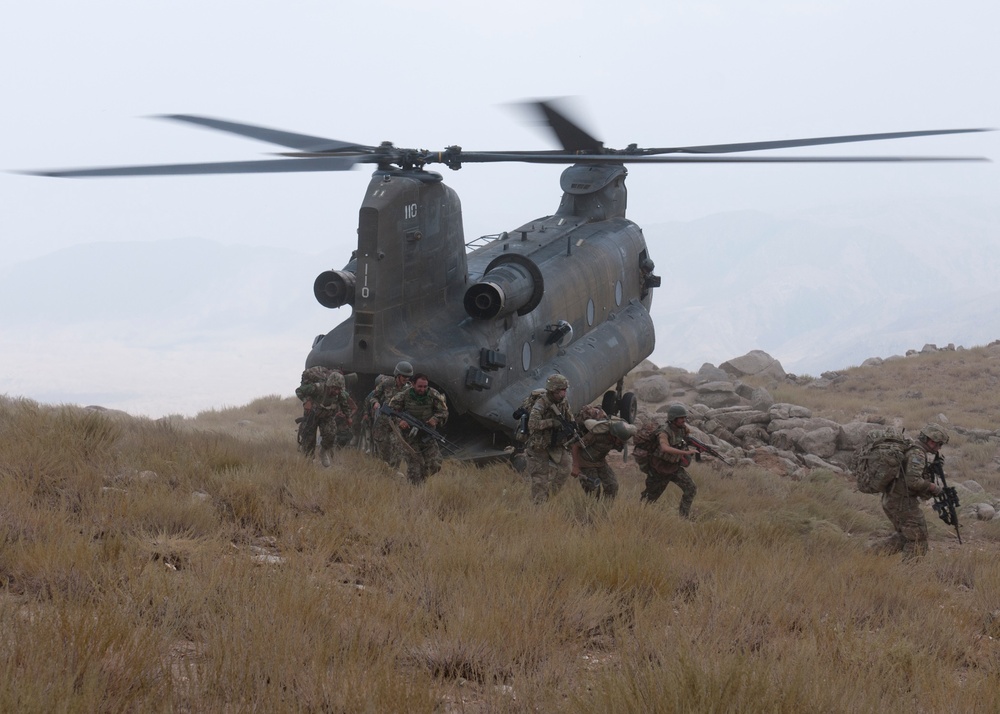 Partnered operations to secure southern Laghman