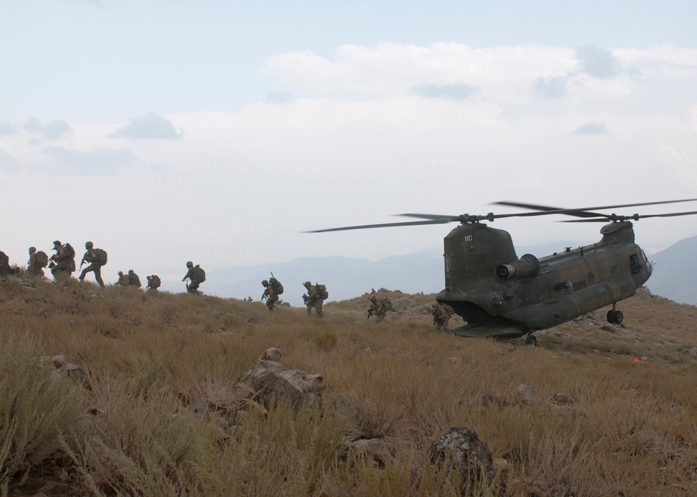 Partnered operations to secure southern Laghman