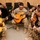 Soldiers pass time with music