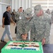Cutting the cake
