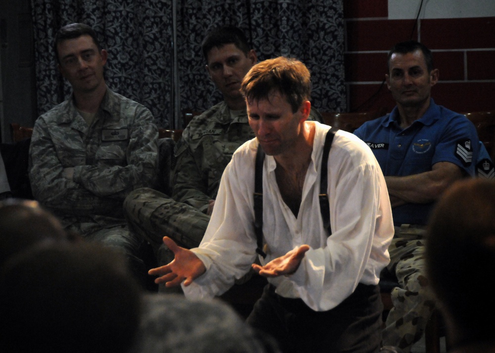 Massachusetts reservist performs Shakespeare in Kabul