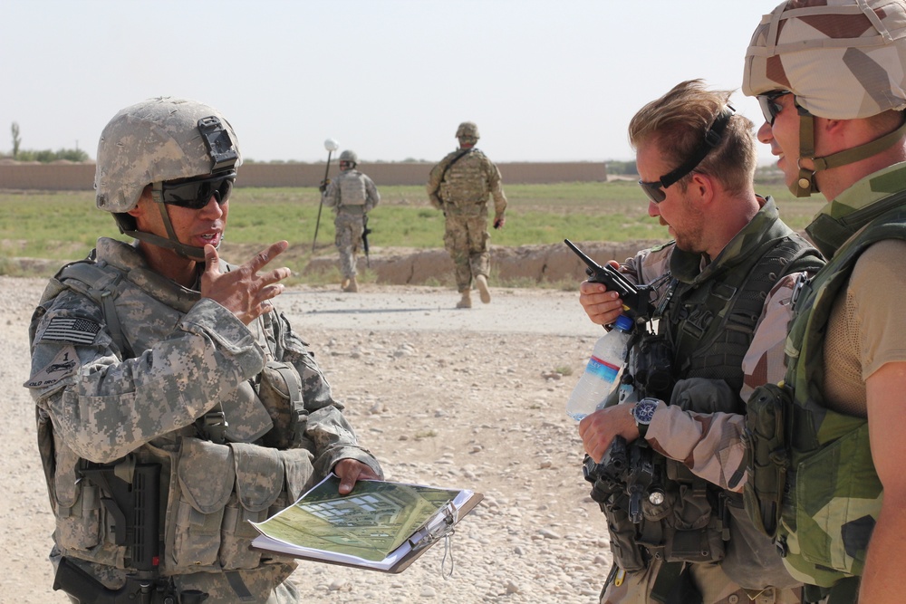 TF Roughneck engineers partner with Swedish forces for recon to upgrade base