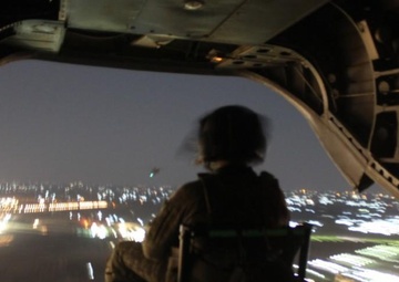 Chinook flight engineers fly 'All Night Long'