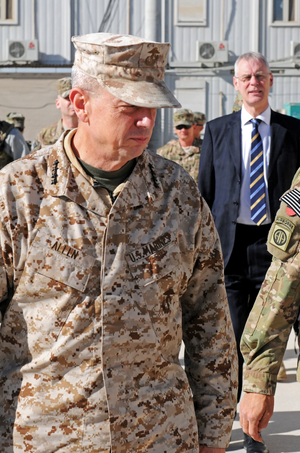 Gen. Allen and Ambassador Gass visit Regional Command South