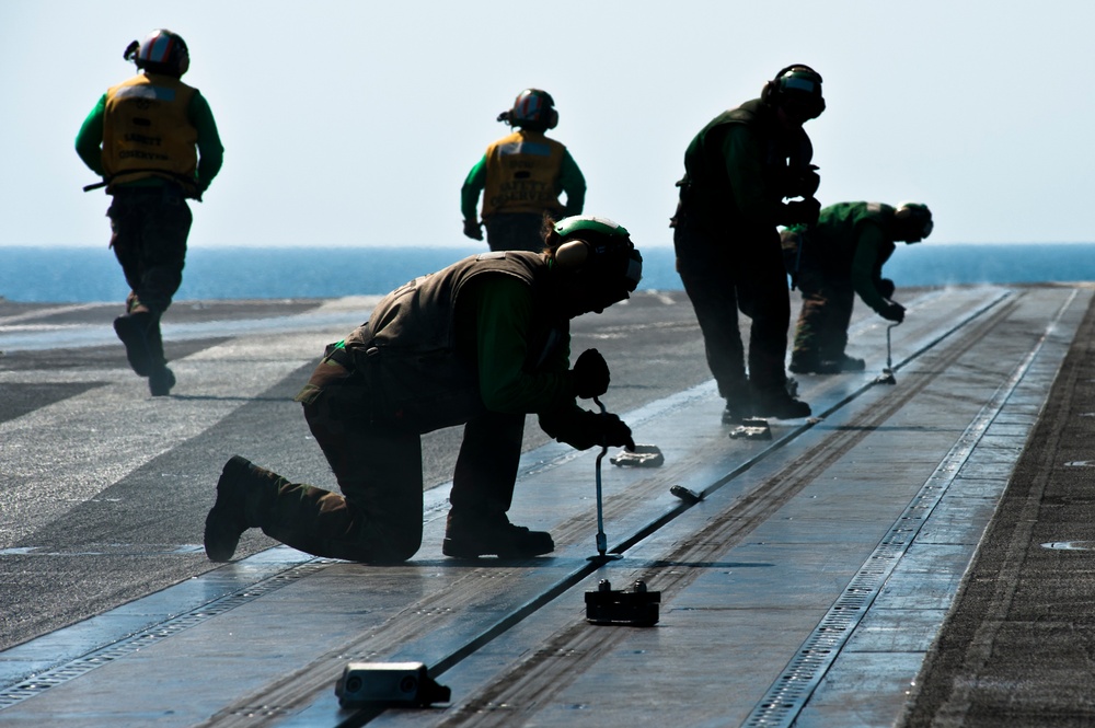 USS John C. Stennis action