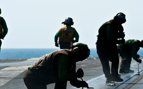 USS John C. Stennis action