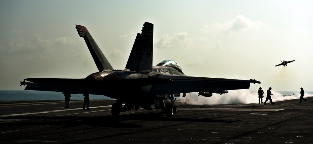 USS John C. Stennis action