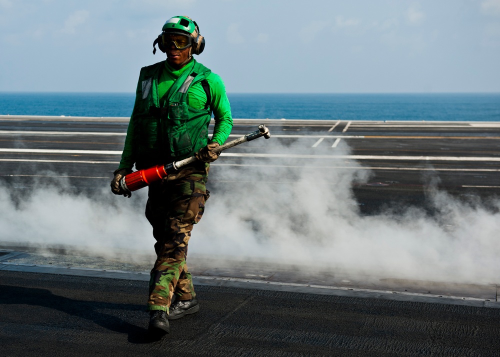 USS John C. Stennis action