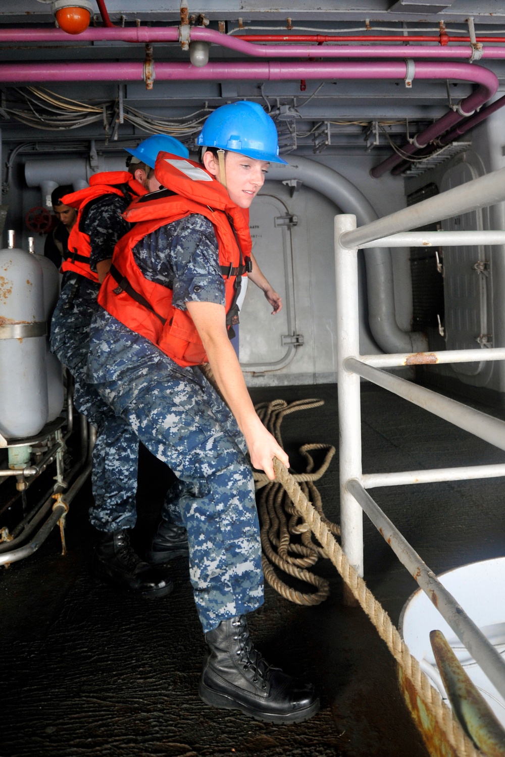 USS George Washington action